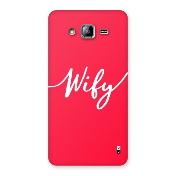 Wify Back Case for Galaxy On5