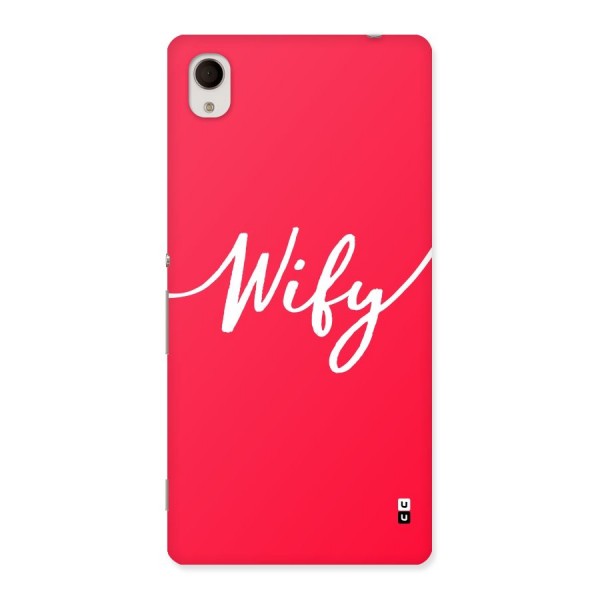 Wify Back Case for Sony Xperia M4