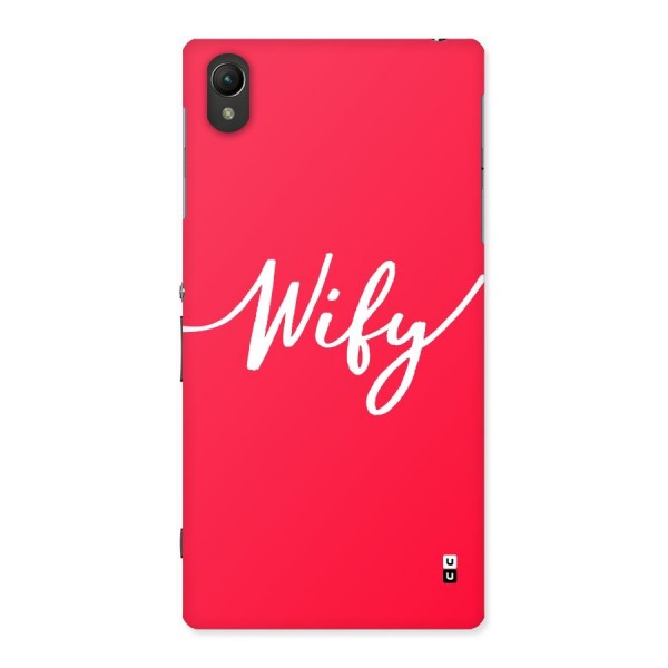 Wify Back Case for Sony Xperia Z1