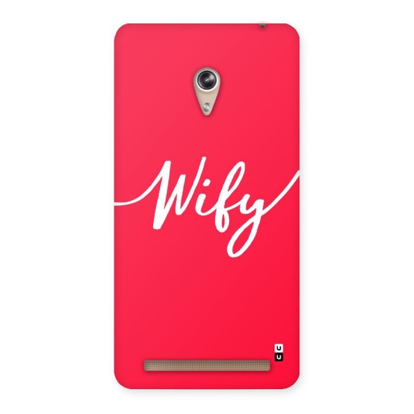 Wify Back Case for Zenfone 6