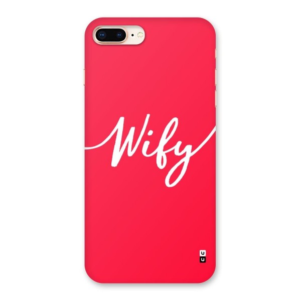 Wify Back Case for iPhone 8 Plus