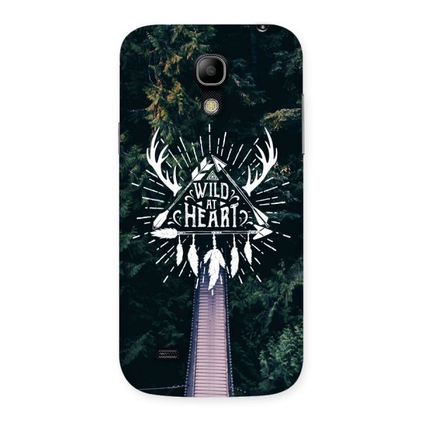 Wild Heart Back Case for Galaxy S4 Mini