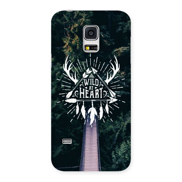 Wild Heart Back Case for Galaxy S5 Mini