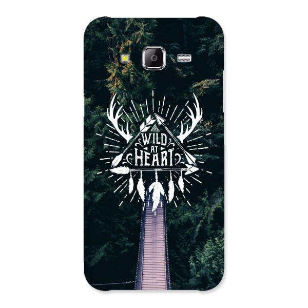 Wild Heart Back Case for Samsung Galaxy J5