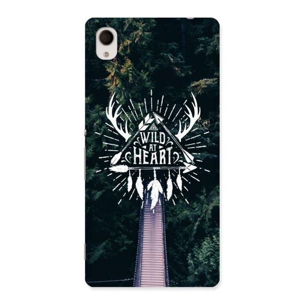 Wild Heart Back Case for Xperia M4 Aqua