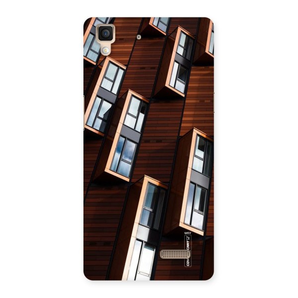 Window Abstract Back Case for Oppo R7