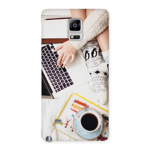 Winter Relaxation Back Case for Galaxy Note 4