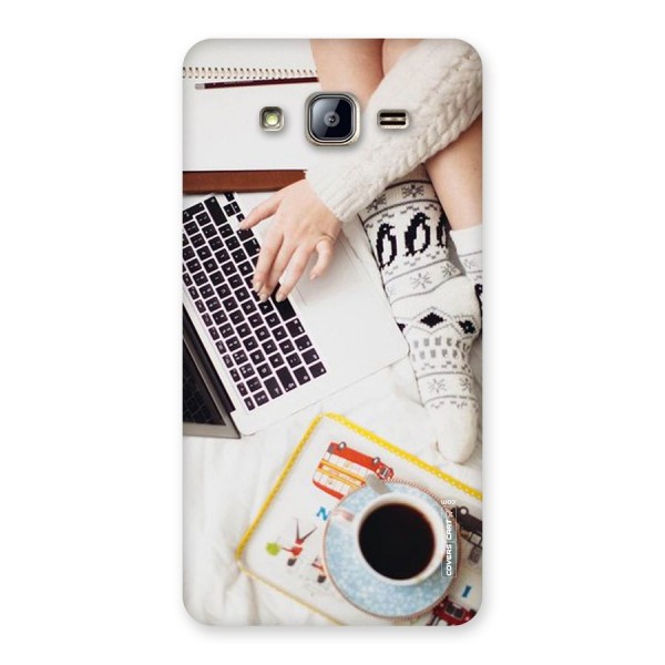 Winter Relaxation Back Case for Galaxy On5