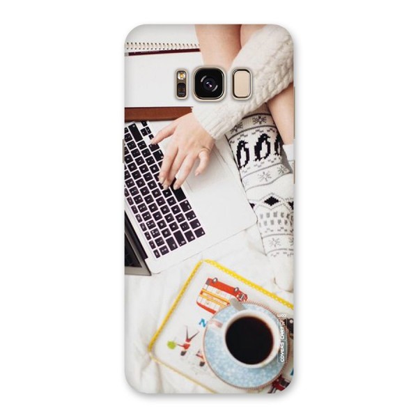 Winter Relaxation Back Case for Galaxy S8