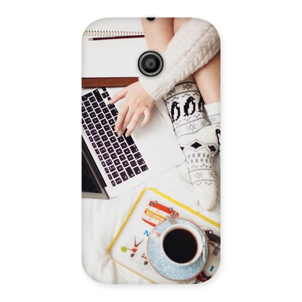 Winter Relaxation Back Case for Moto E