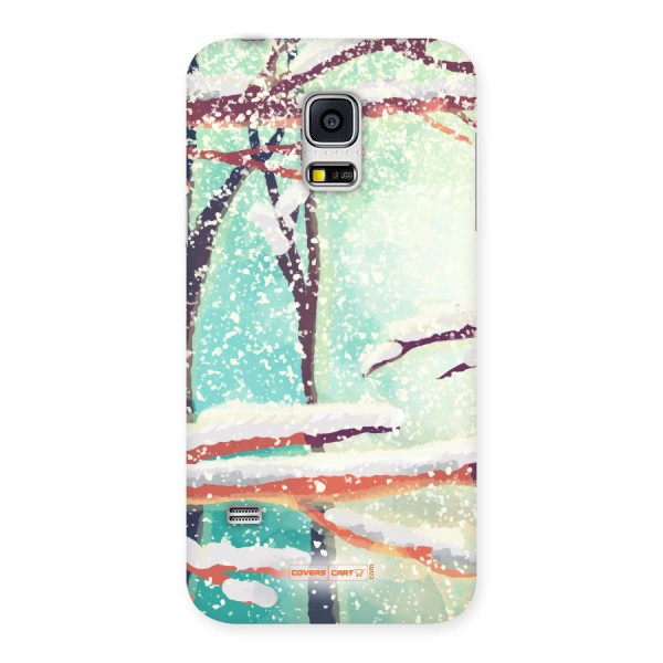 Winter Season Back Case for Galaxy S5 Mini