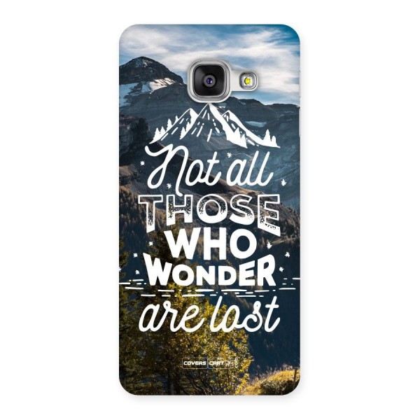 Wonder Lost Back Case for Galaxy A3 2016