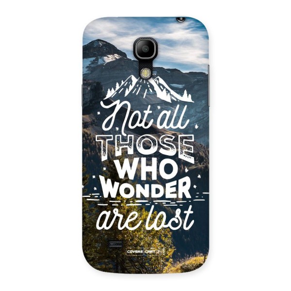 Wonder Lost Back Case for Galaxy S4 Mini