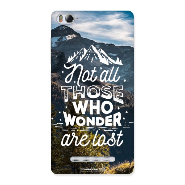 Wonder Lost Back Case for Xiaomi Mi4i