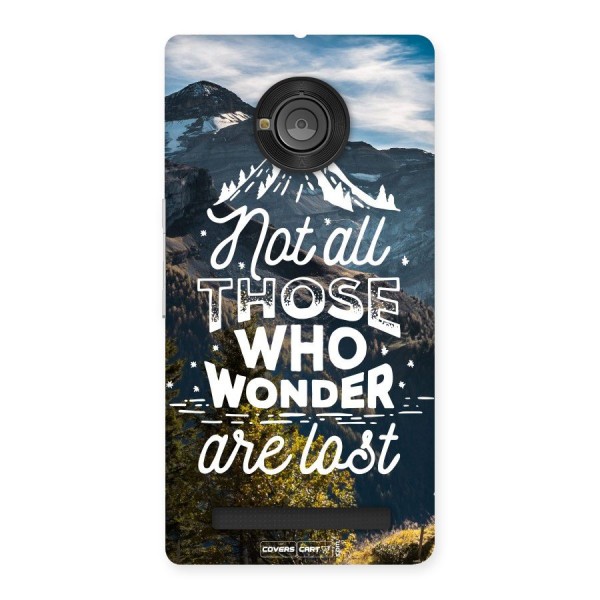 Wonder Lost Back Case for Yu Yuphoria