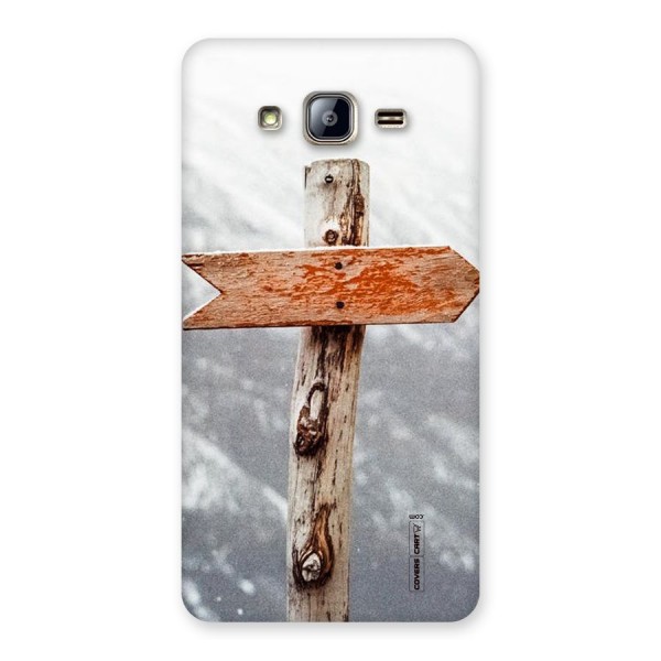 Wood And Snow Back Case for Galaxy On5