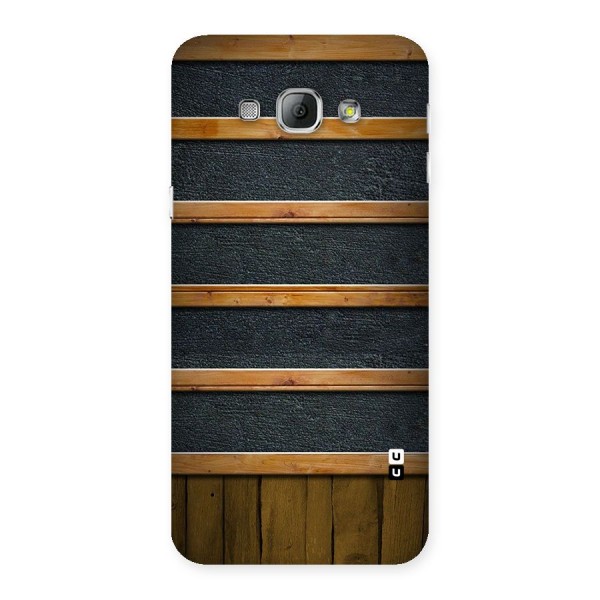 Wood Design Back Case for Galaxy A8