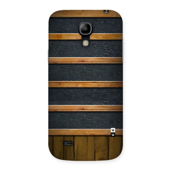 Wood Design Back Case for Galaxy S4 Mini