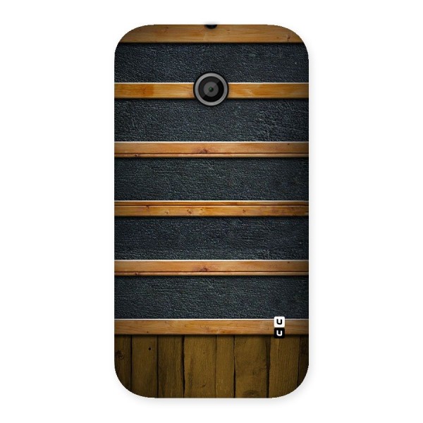 Wood Design Back Case for Moto E