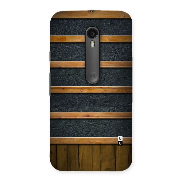 Wood Design Back Case for Moto G3