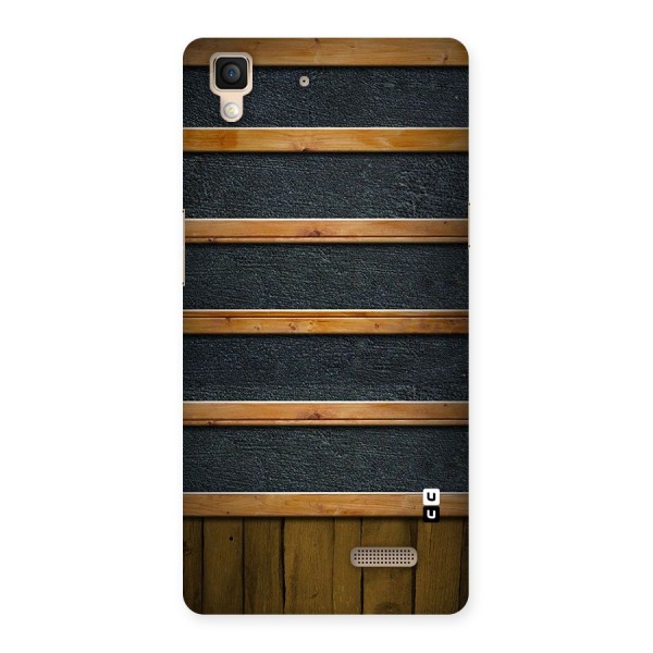 Wood Design Back Case for Oppo R7