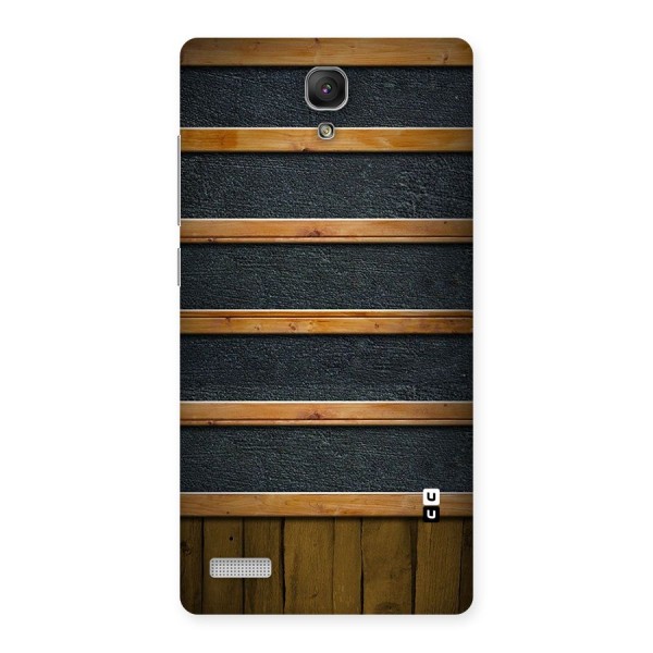 Wood Design Back Case for Redmi Note