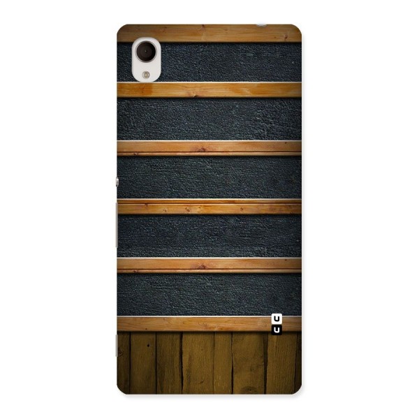 Wood Design Back Case for Sony Xperia M4