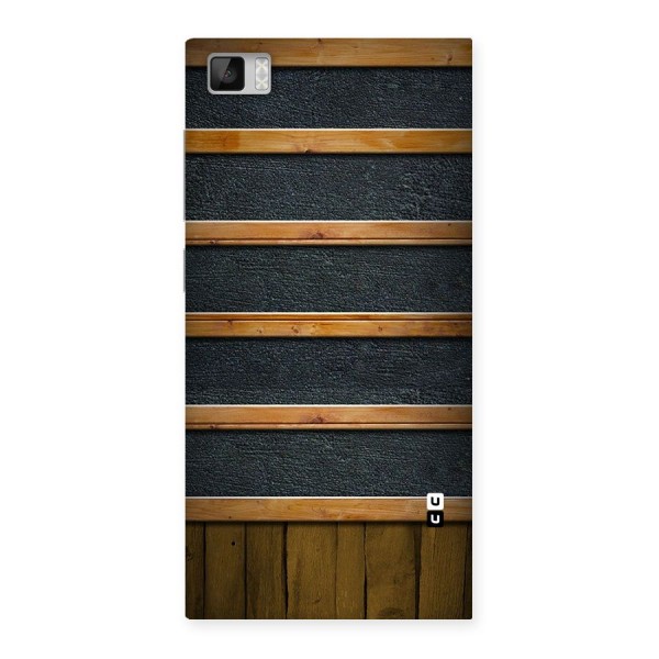 Wood Design Back Case for Xiaomi Mi3