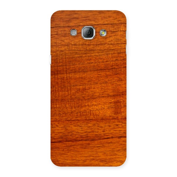 Wood Texture Design Back Case for Galaxy A8