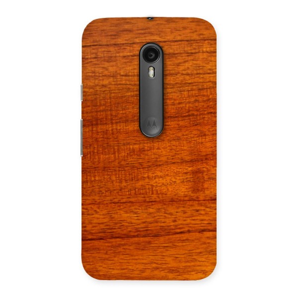 Wood Texture Design Back Case for Moto G3