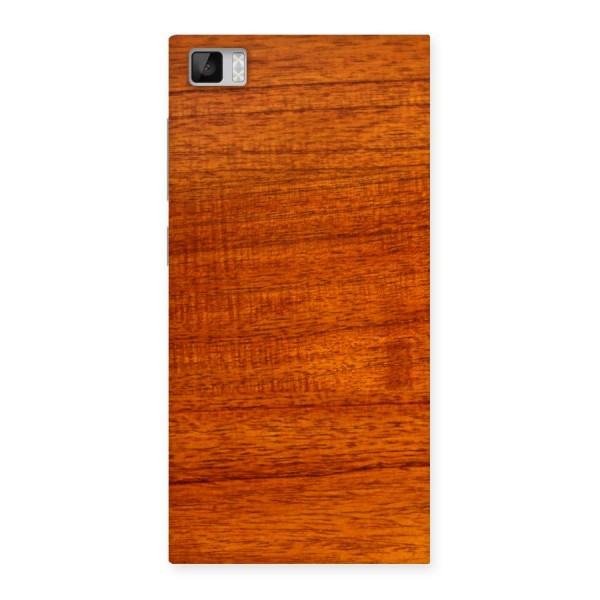 Wood Texture Design Back Case for Xiaomi Mi3