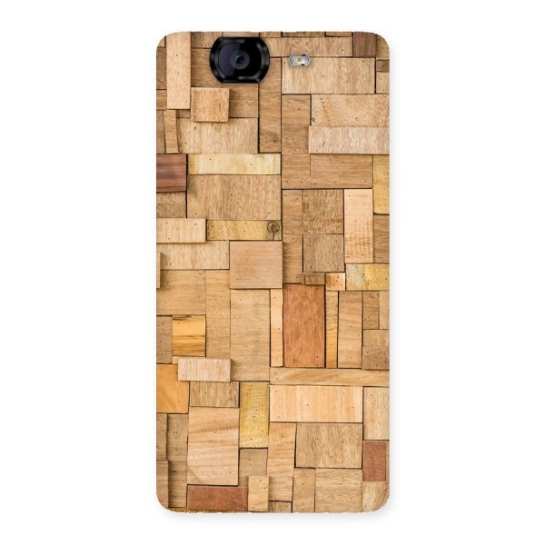 Wooden Blocks Back Case for Canvas Knight A350