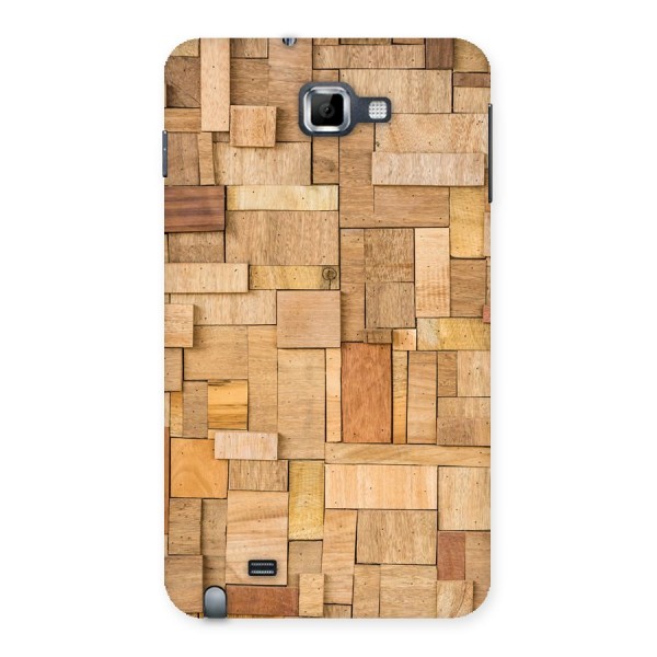 Wooden Blocks Back Case for Galaxy Note