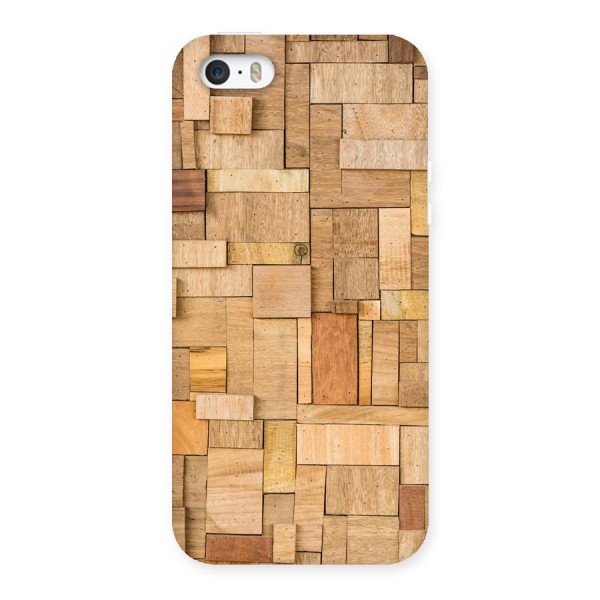 Wooden Blocks Back Case for iPhone 5 5S