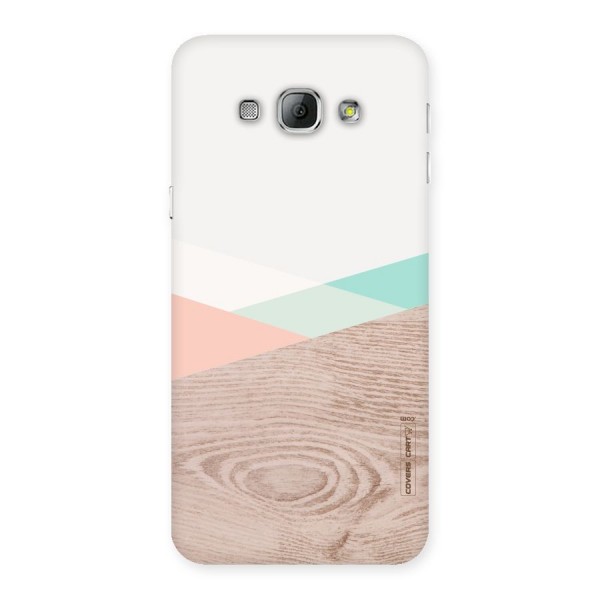 Wooden Fusion Back Case for Galaxy A8