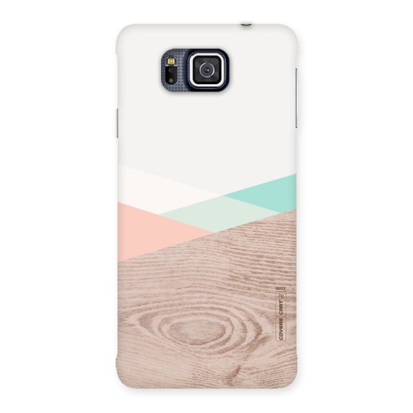 Wooden Fusion Back Case for Galaxy Alpha