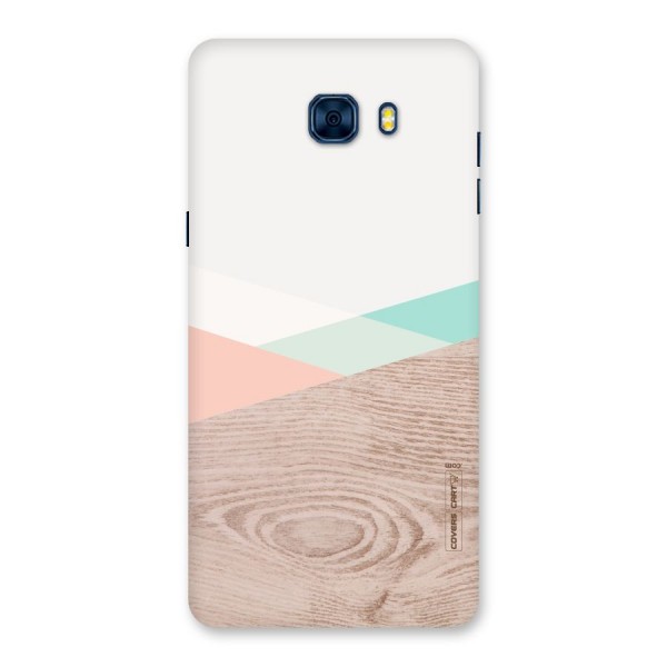 Wooden Fusion Back Case for Galaxy C7 Pro