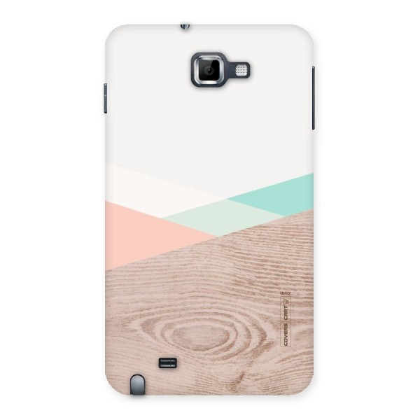 Wooden Fusion Back Case for Galaxy Note