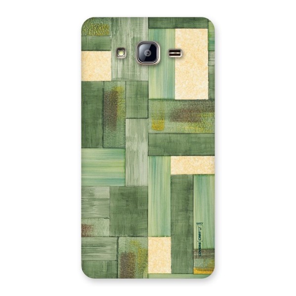 Wooden Green Texture Back Case for Galaxy On5