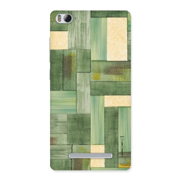 Wooden Green Texture Back Case for Xiaomi Mi4i