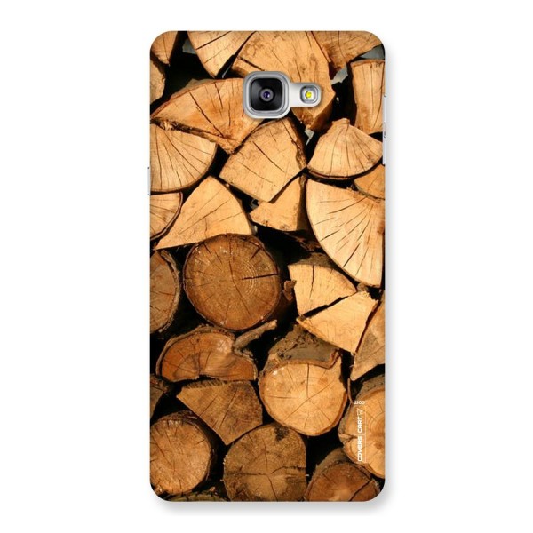 Wooden Logs Back Case for Galaxy A9