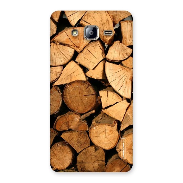 Wooden Logs Back Case for Galaxy On5