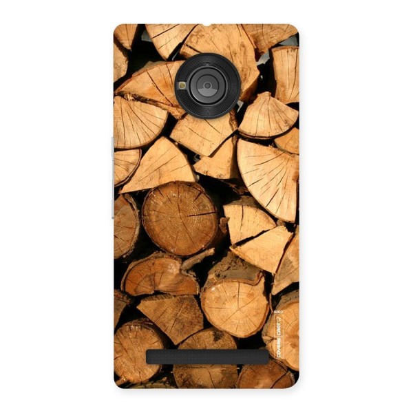 Wooden Logs Back Case for Yu Yuphoria