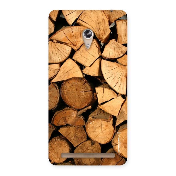 Wooden Logs Back Case for Zenfone 6