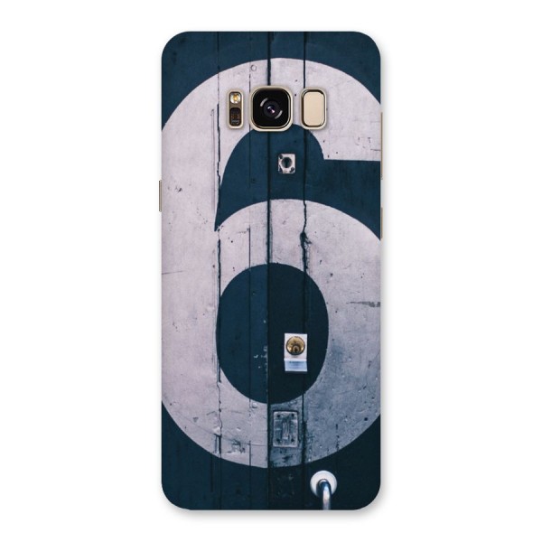 Wooden Six Back Case for Galaxy S8