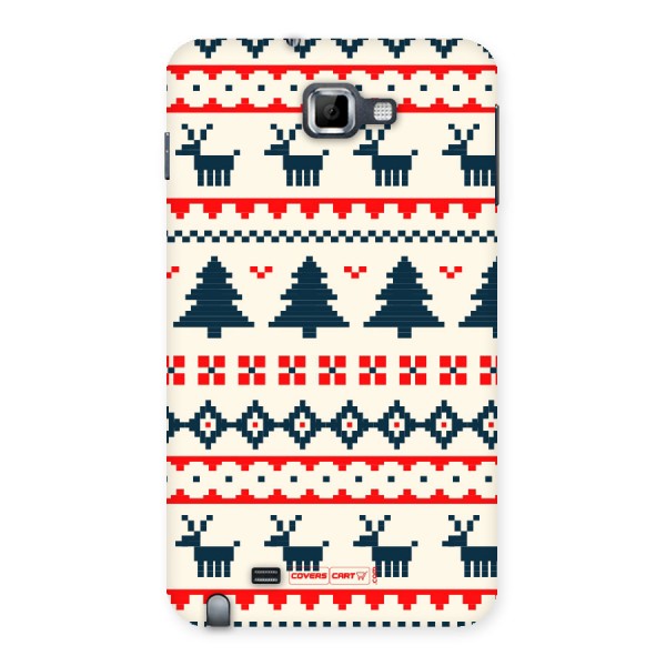 Christmas Design Pattern Back Case for Galaxy Note