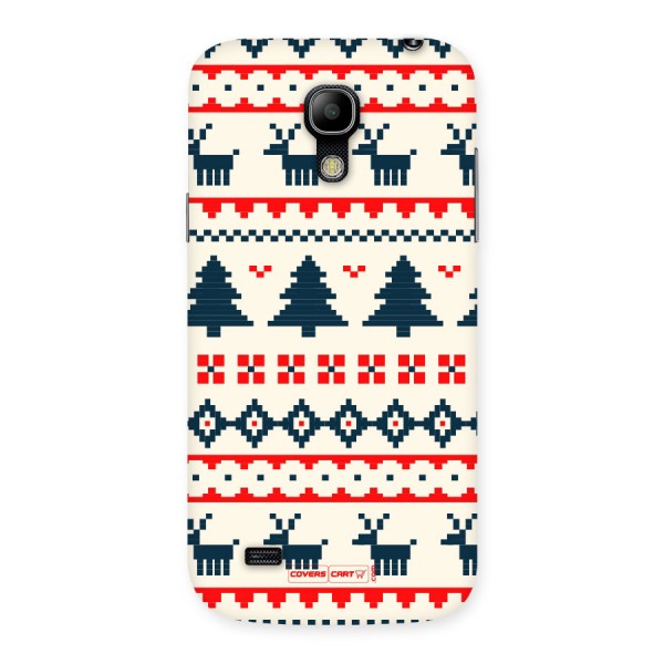 Christmas Design Pattern Back Case for Galaxy S4 Mini