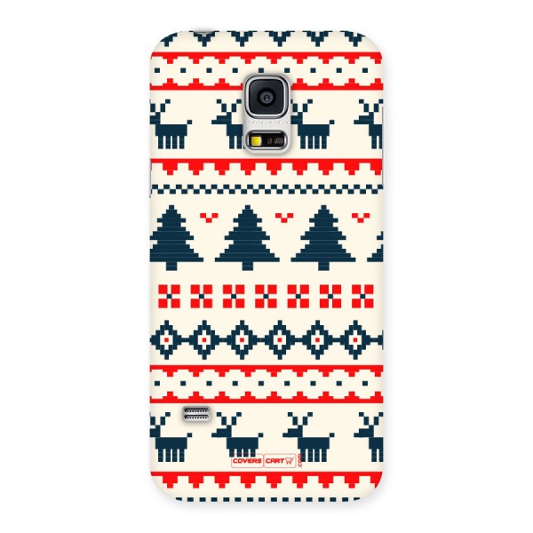 Christmas Design Pattern Back Case for Galaxy S5 Mini