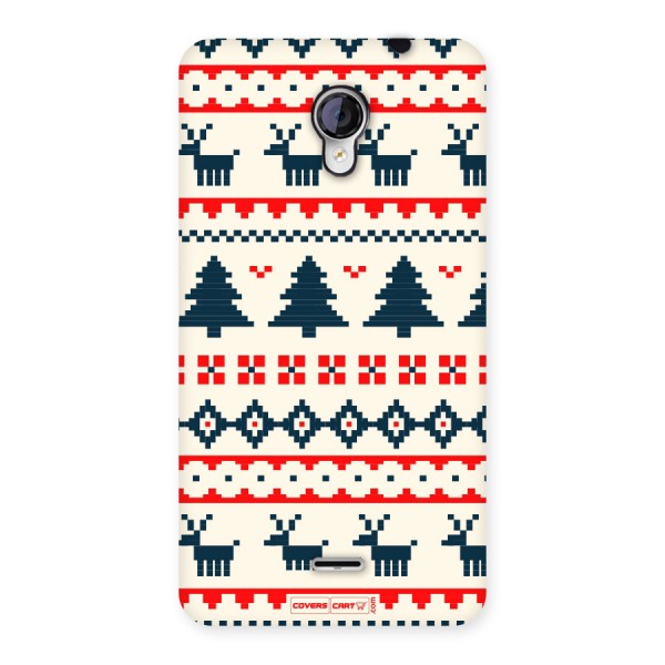 Christmas Design Pattern Back Case for Micromax Unite 2 A106