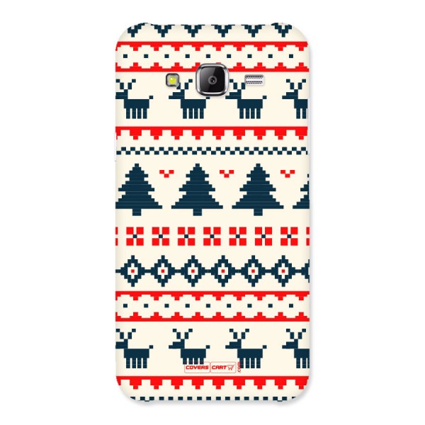 Christmas Design Pattern Back Case for Samsung Galaxy J5